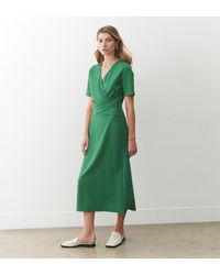 Finery London - Olivia Ponte Jersey Midi Dress - Lyst