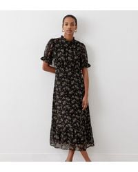 Finery London - Camille Chiffon Midi Dress - Lyst