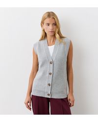 Finery London - Winnie Sleeveless Cardigan - Lyst