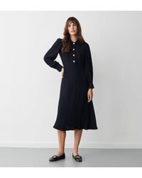Finery London - Rosa Crepe Midi Dress - Lyst