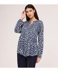 Finery London - Martha Jersey Blouse - Lyst