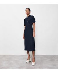 Finery London - Julia Crepe Midi Shirt Dress - Lyst