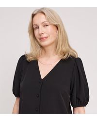 Finery London - Fleur Button Down Short Sleeve Top - Lyst