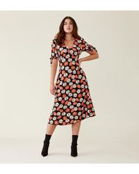 Finery London - Claire Daisy Midi Dress - Lyst