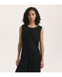 Finery London - Vanetia Linen Blend Waistcoat - Lyst