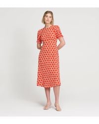 Finery London - Mela Polka Dot Midi Tea Dress - Lyst