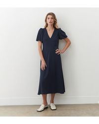 Finery London - Sophie Ponte Jersey Midi Dress - Lyst