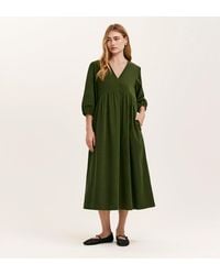 Finery London - Jaz Corduroy Midi Dress - Lyst