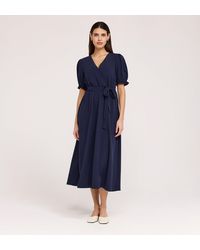 Finery London - Everleigh Crepe Midi Dress - Lyst