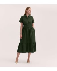 Finery London - Penny Cotton Midi Shirt Dress - Lyst