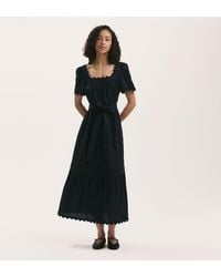Finery London - Corina Cotton Midi Tiered Dress - Lyst