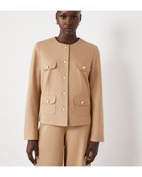 Finery UK - Imogen Ponte Jersey Jacket - Lyst