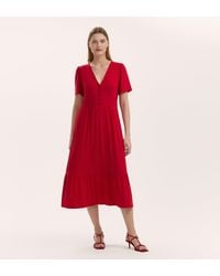 Finery London - Edith Jersey Midi Dress - Lyst