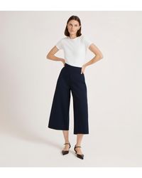 Finery London - Miribel Ponte Jersey Wide Leg Trousers - Lyst