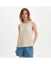 Finery London - Vallie Sleeveless Shell Top - Lyst