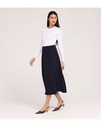 Finery London - Ramona Rich Crepe Midi Skirt - Lyst