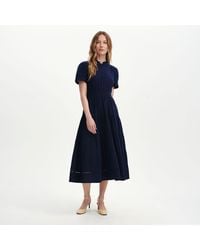 Finery London - Natalia Cotton Gauze Tiered Midi Dress - Lyst