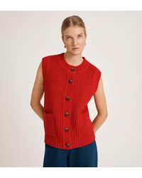Finery London - Janette Knitted Vest - Lyst