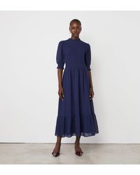 Finery London - Amelia Chiffon Midi Dress - Lyst
