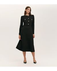 Finery London - Gilly Ponte Jersey Midi Dress - Lyst