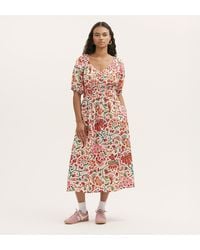 Finery London - Estee Midi Smock Dress - Lyst