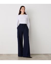 Finery London - Deliah Ponte Jersey Cargo Trousers - Lyst