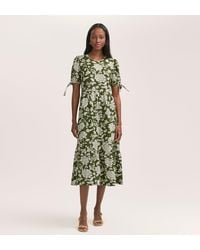 Finery London - Demi Crepe Tiered Midi Dress - Lyst