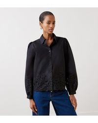 Finery London - Jayne Broderie Cotton Shirt - Lyst
