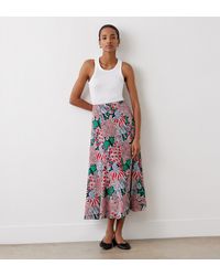 Finery London - Jessie Bloom Midi Skirt - Lyst