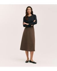 Finery London - Mikia Ponte Jersey Midi Skirt - Lyst