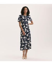 Finery London - Marie Crepe Midi Tea Dress - Lyst