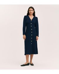 Finery London - Caprice Crepe Midi Dress - Lyst