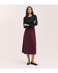 Finery London - Mikia Ponte Jersey Midi Skirt - Lyst