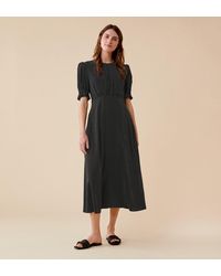 Finery London - Mela Midi Viscose Dress - Lyst