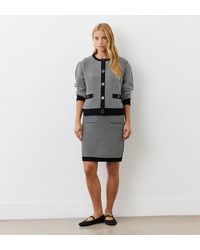 Finery London - Blair Knitted Knee Length Skirt - Lyst