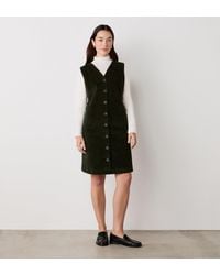Finery London - Reneka Corduroy Knee Length Dress - Lyst