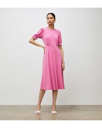 Finery London - Lilybelle Jersey Crepe Midi Dress - Lyst