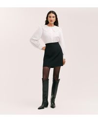 Finery London - Helia Ponte Jersey Mini Skirt - Lyst
