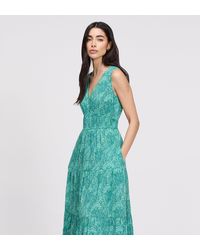 Finery London - Shannon Cotton Voile Tiered Midi Dress - Lyst