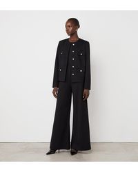 Finery London - Matilda Ponte Jersey Wide Leg Trousers - Lyst