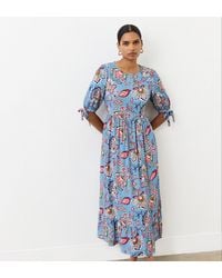 Finery London - Gwen Midi Smock Dress - Lyst