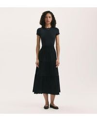 Finery UK - Paula Cotton Ric Rac Trim Midi Skirt - Lyst