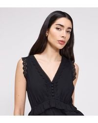 Finery London - Cyma Lace Cotton Sleeveless Top - Lyst