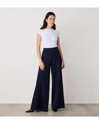 Finery London - Matilda Ponte Jersey Wide Leg Trousers - Lyst