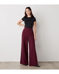 Finery London - Matilda Ponte Jersey Wide Leg Trousers - Lyst