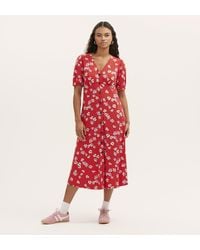 Finery London - Milena Jersey Midi Dress - Lyst