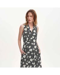 Finery London - Beatrice Sleeveless Midi Shirt Dress - Lyst