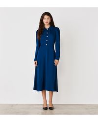 Finery London - Lucia Crepe Midi Dress - Lyst