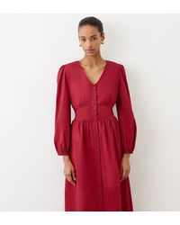 Finery London - Eliah Cotton Midi Dress - Lyst