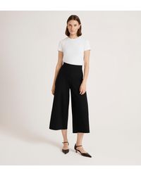 Finery London - Miribel Ponte Jersey Wide Leg Trousers - Lyst